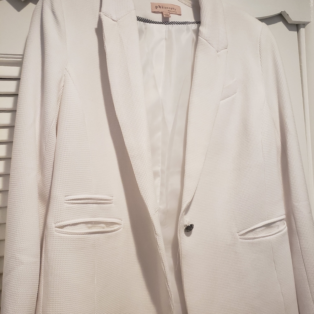 Philosophy lined blazer